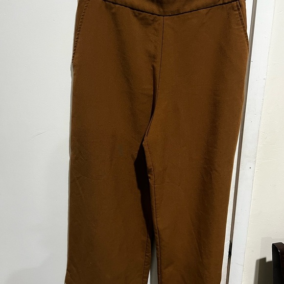 Pull&Bear Tan cropped pants - Picture 3 of 4
